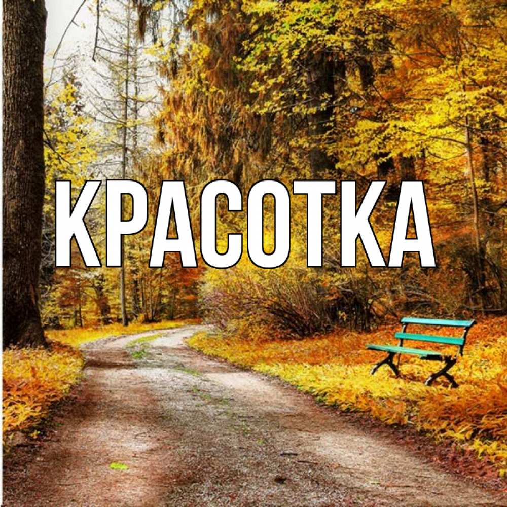 Открытка на каждый день с именем, красотка Главная зеленая лавочка Прикольная открытка с пожеланием онлайн скачать бесплатно 