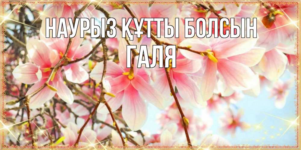 Картинка Наурыз құтты болсын, Галя