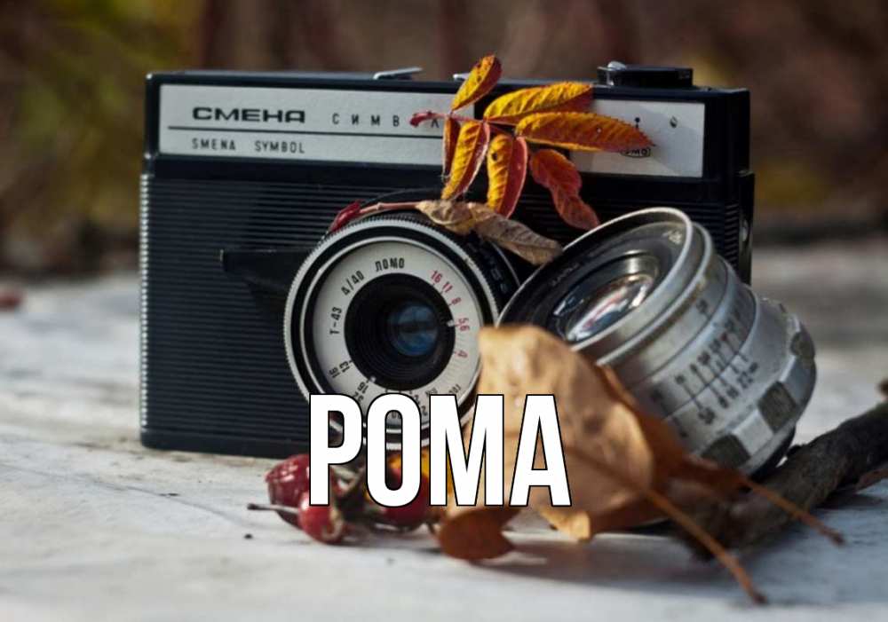 Открытка на каждый день с именем, Рома Главная с днем фотографа Прикольная открытка с пожеланием онлайн скачать бесплатно 