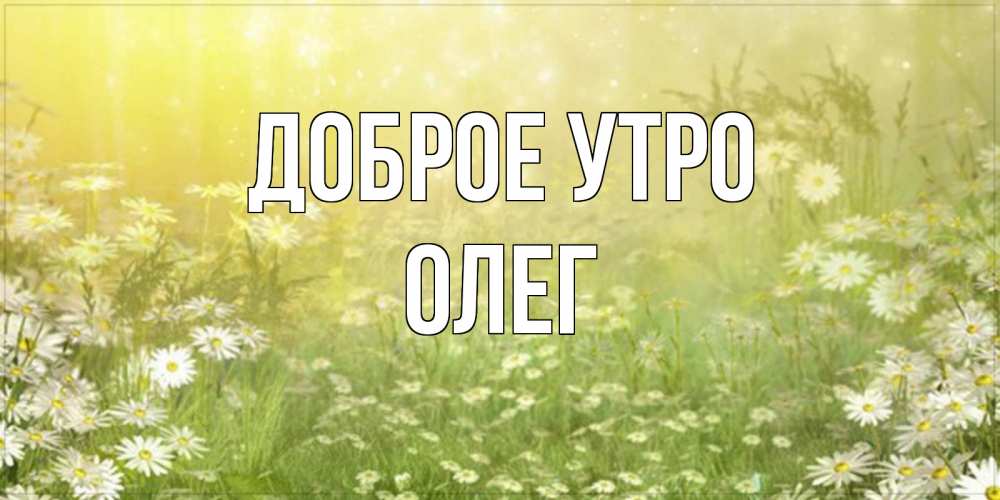 Открытка на каждый день с именем, Олег Доброе утро доброе утро Прикольная открытка с пожеланием онлайн скачать бесплатно 