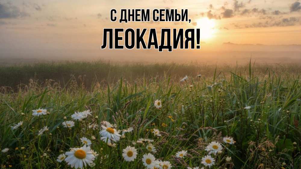 Открытка на каждый день с именем, Леокадия С днем семьи с днем семьи Прикольная открытка с пожеланием онлайн скачать бесплатно 