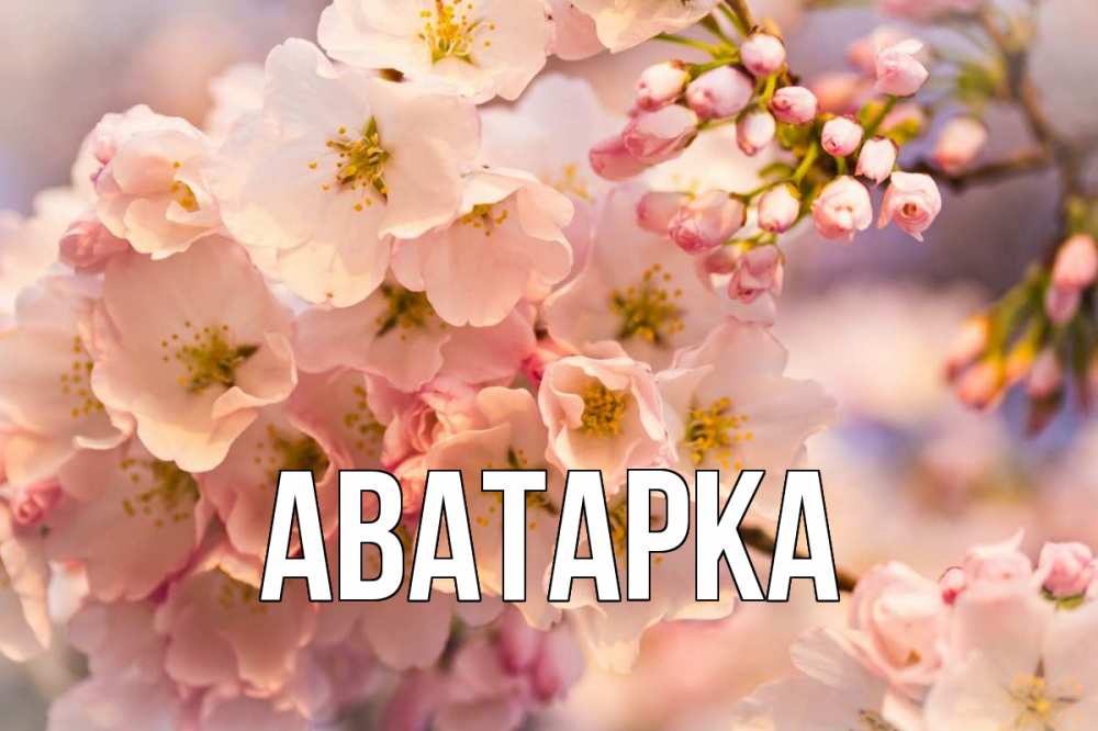 Открытка с именем, аватарка, 