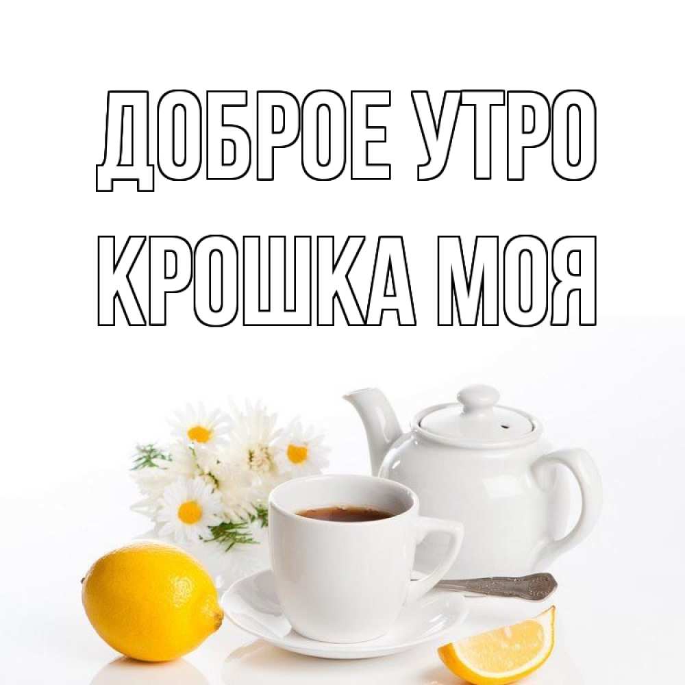Открытка на каждый день с именем, Крошка-моя Доброе утро сиреневые цветы Прикольная открытка с пожеланием онлайн скачать бесплатно 