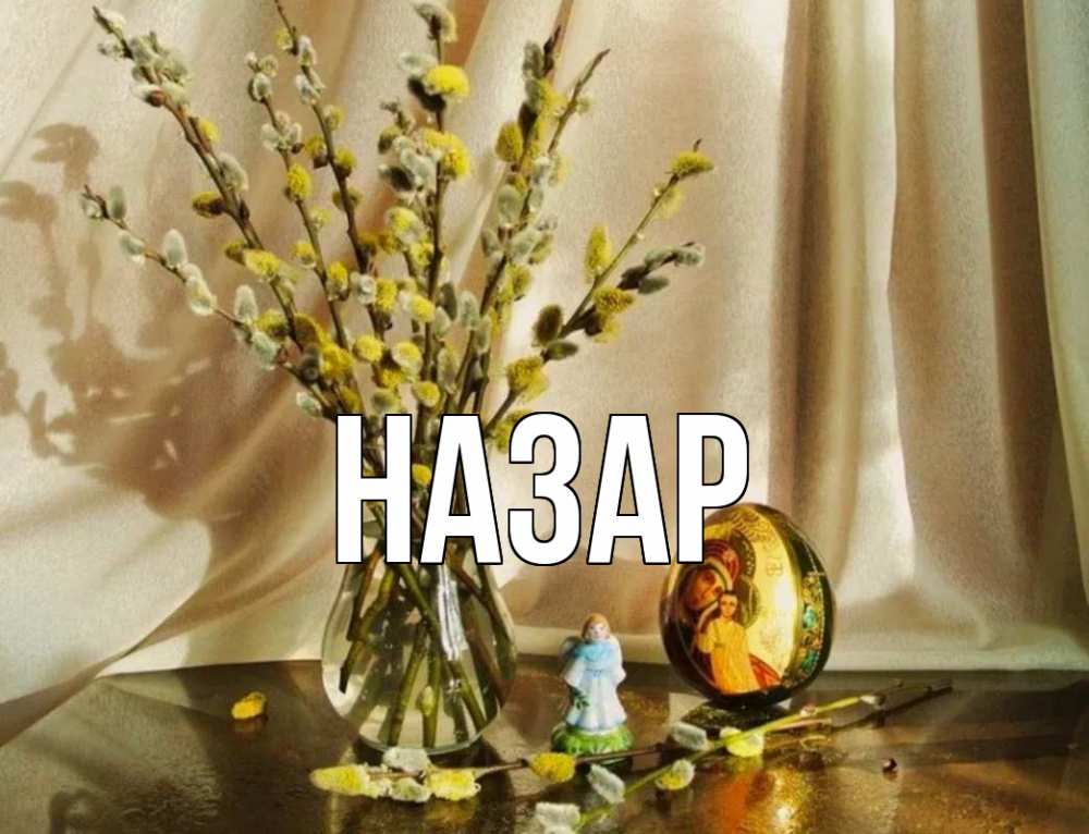 Открытка на каждый день с именем, Назар Главная верба 1 Прикольная открытка с пожеланием онлайн скачать бесплатно 