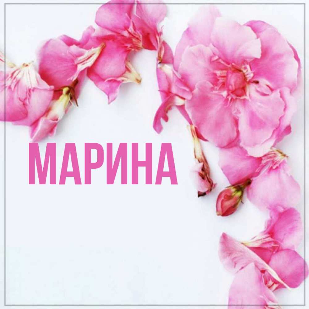 Открытка на каждый день с именем, Марина Главная Красивая открытка для поздравления с днем рождения Прикольная открытка с пожеланием онлайн скачать бесплатно 
