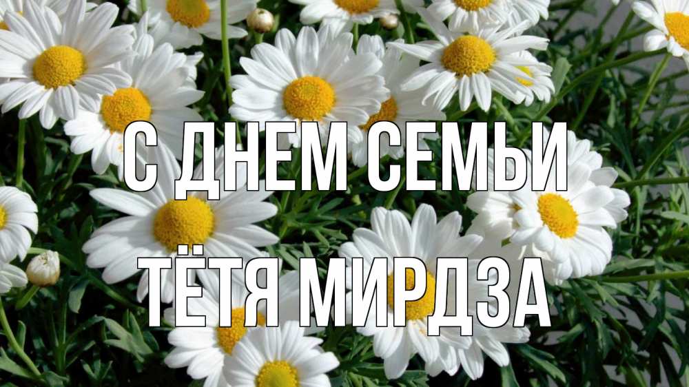 Открытка на каждый день с именем, Тётя-Мирдза С днем семьи с днем семьи Прикольная открытка с пожеланием онлайн скачать бесплатно 