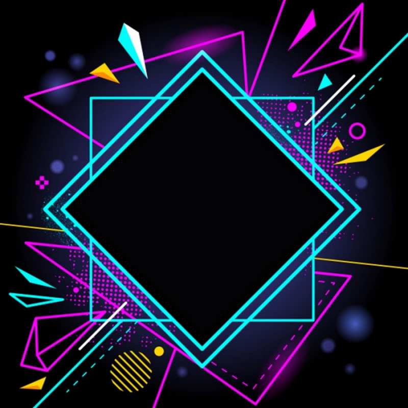 Открытка абстракция  рамочки  Желаю тебе удачи 