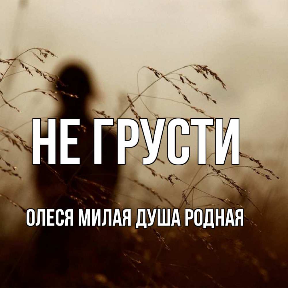 Картинки не грусти милая моя