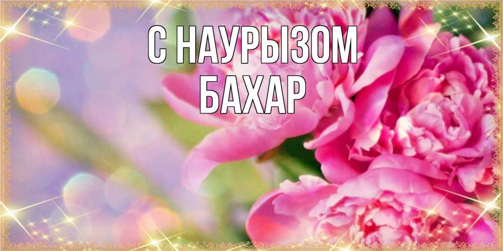 Картинка С наурызом, Бахар