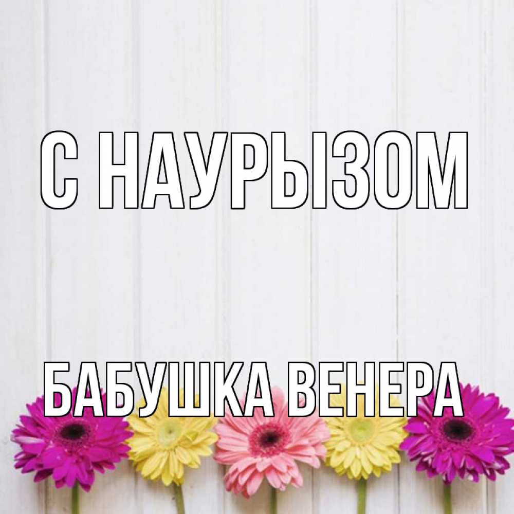 Открытка на каждый день с именем, Бабушка-Венера С наурызом женщинам 1 Прикольная открытка с пожеланием онлайн скачать бесплатно 