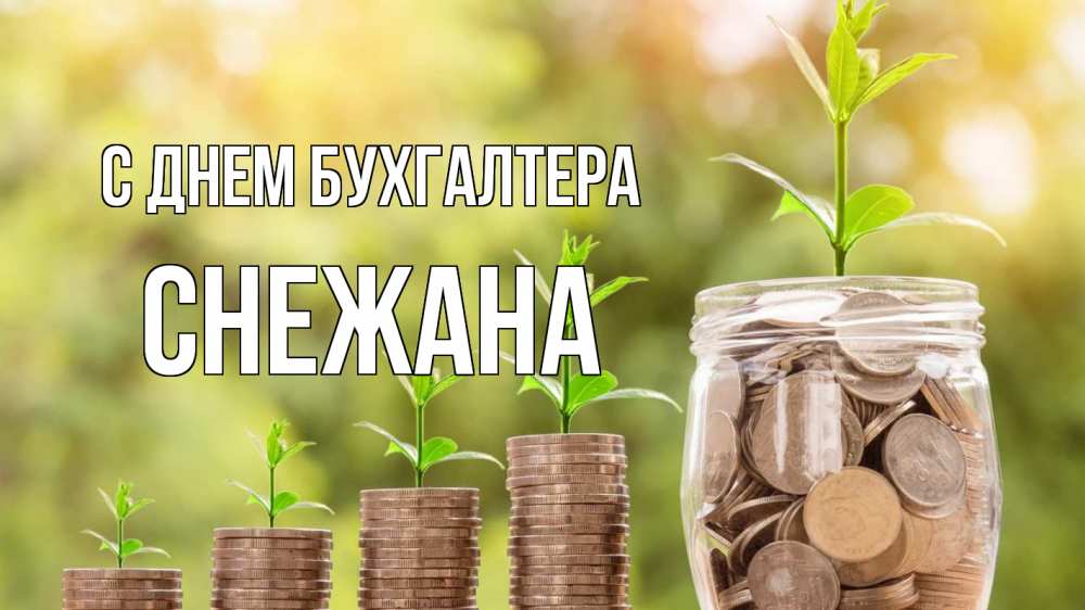 Открытка на каждый день с именем, Снежана С днем бухгалтера с днем бухгалтера Прикольная открытка с пожеланием онлайн скачать бесплатно 