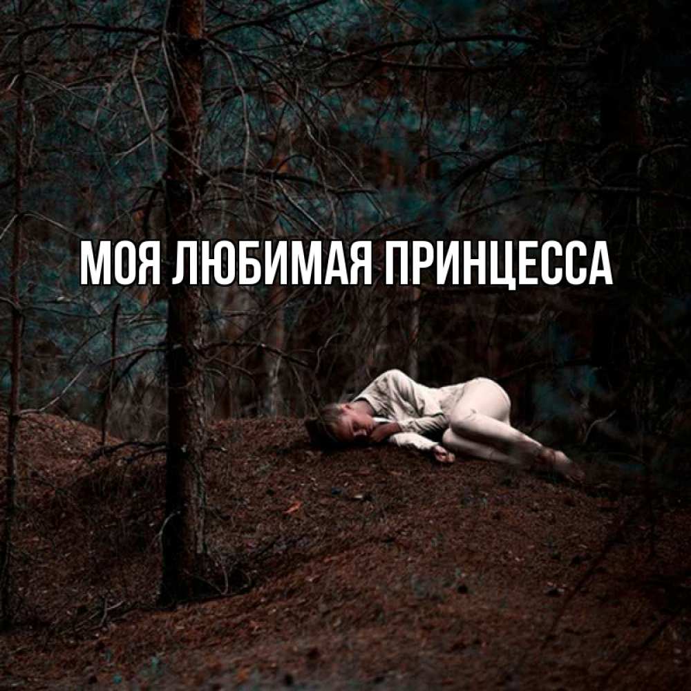 Открытка на каждый день с именем, Моя-Любимая-Принцесса Главная лес Прикольная открытка с пожеланием онлайн скачать бесплатно 
