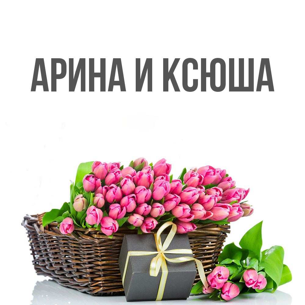 Картинка  с именем , Арина и Ксюша