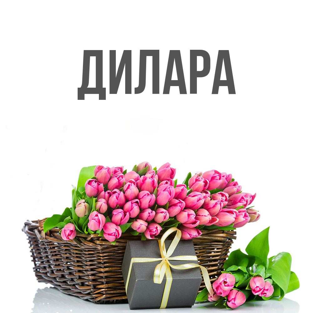 Открытка на каждый день с именем, Дилара Главная цветы Прикольная открытка с пожеланием онлайн скачать бесплатно 