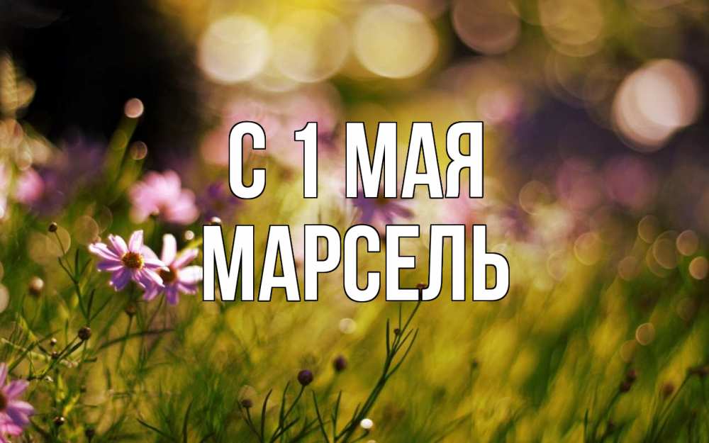 Открытка на каждый день с именем, Марсель С 1 мая С 1 мая Прикольная открытка с пожеланием онлайн скачать бесплатно 