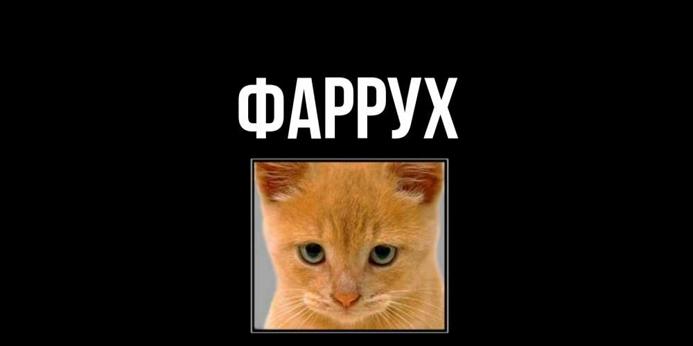 Картинка  с именем , Фаррух