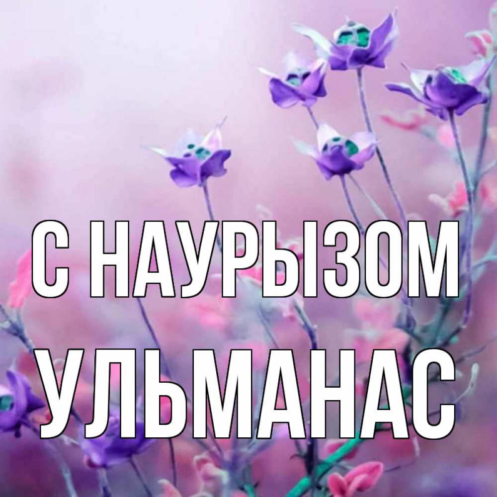 Открытка на каждый день с именем, Ульманас С наурызом международный женский день 2 Прикольная открытка с пожеланием онлайн скачать бесплатно 
