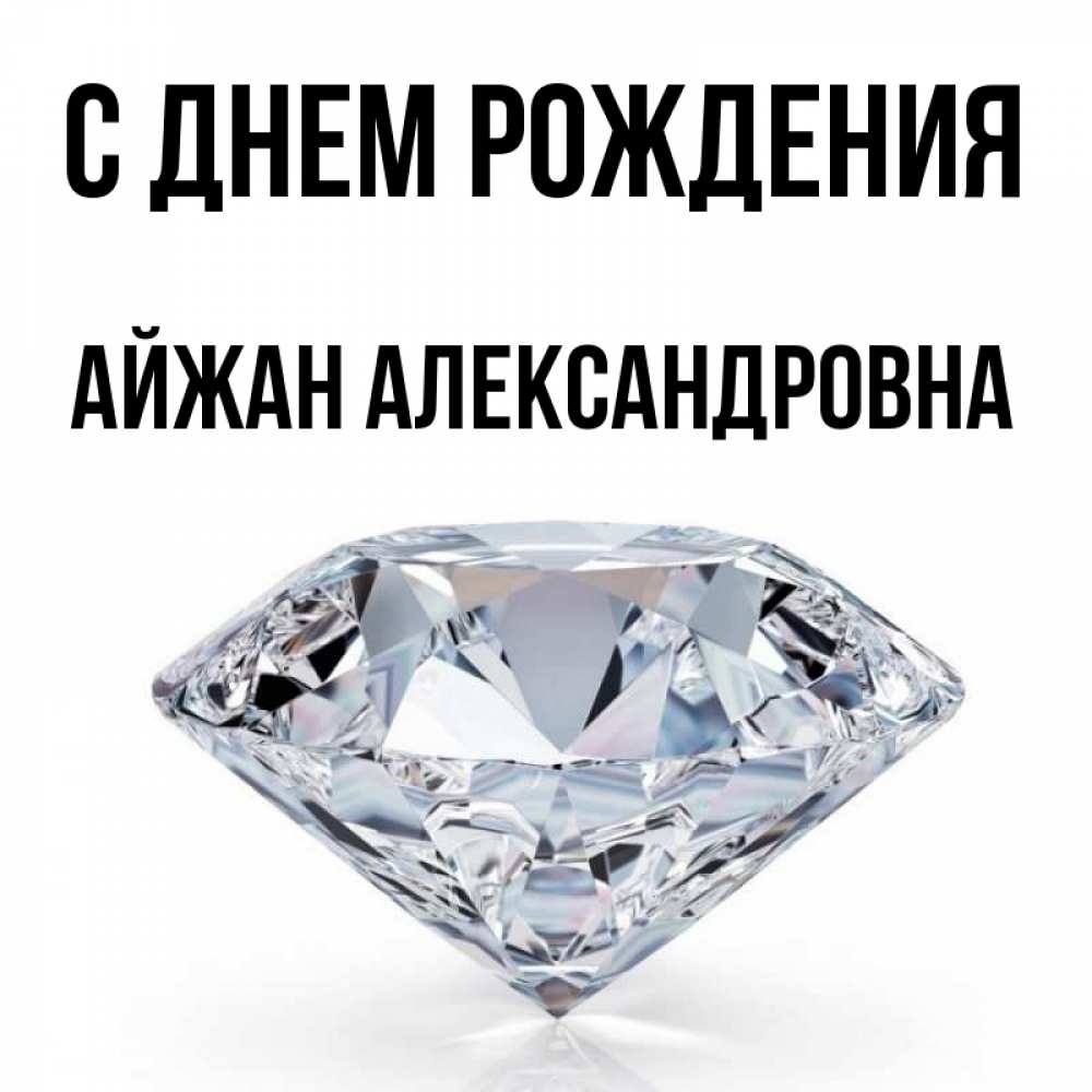 Картинка С днем рождения, Айжан Александровна