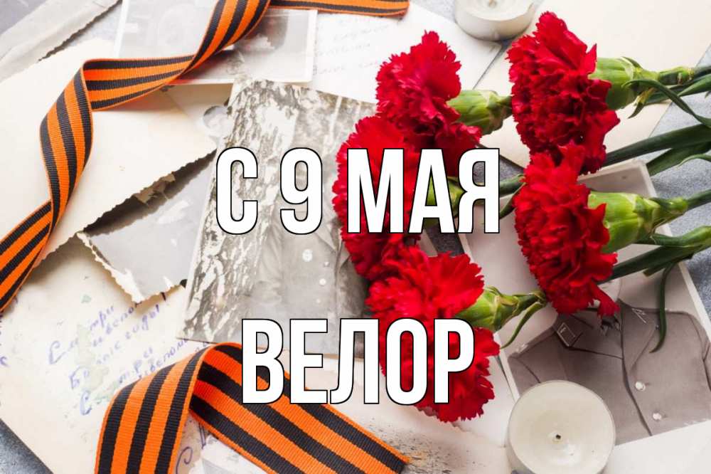 Открытка на каждый день с именем, Велор С 9 мая 9 мая Прикольная открытка с пожеланием онлайн скачать бесплатно 
