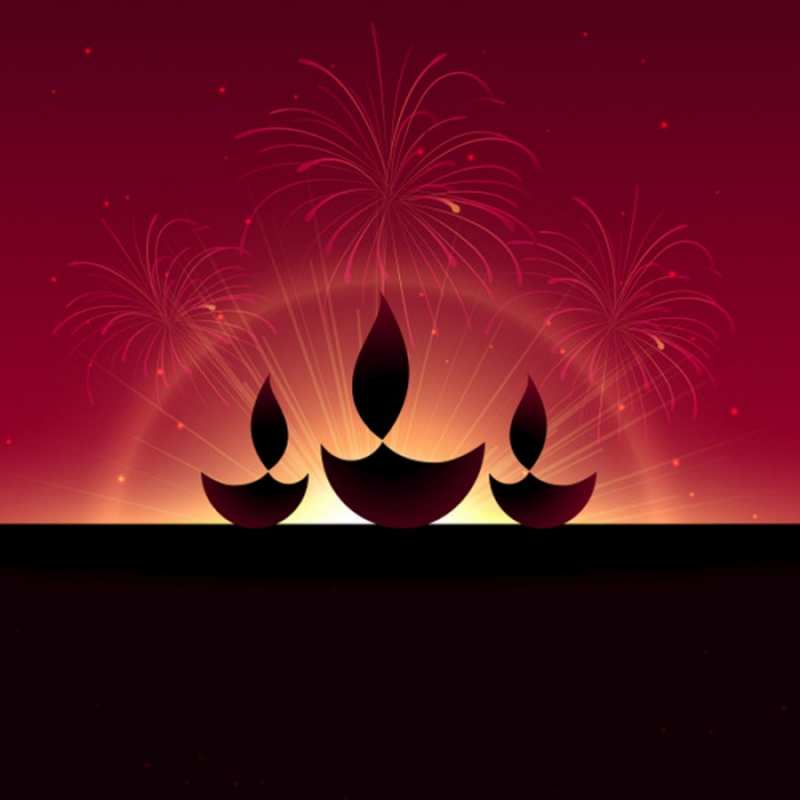 Открытка фейрверг  праздник  Желаю тебе удачи 