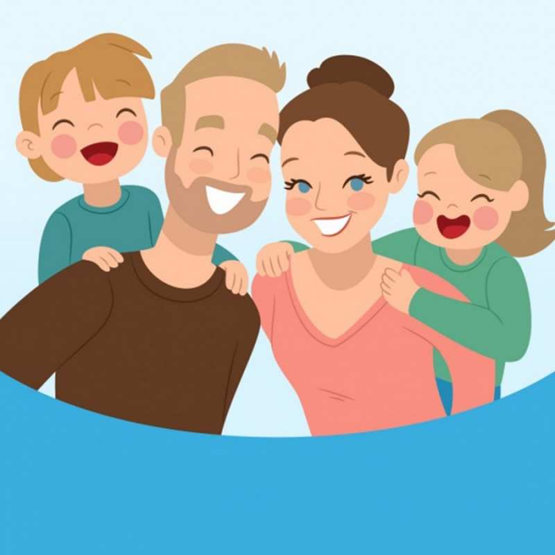 Открытка семейное счастье  везения тебе  Желаю тебе удачи 