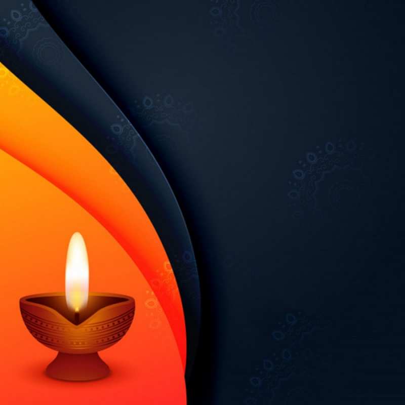 Открытка свечка  абстрактный фон  Желаю тебе удачи 