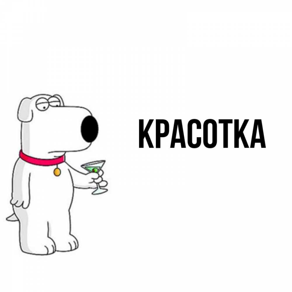 Открытка на каждый день с именем, красотка Главная песик с оливками Прикольная открытка с пожеланием онлайн скачать бесплатно 