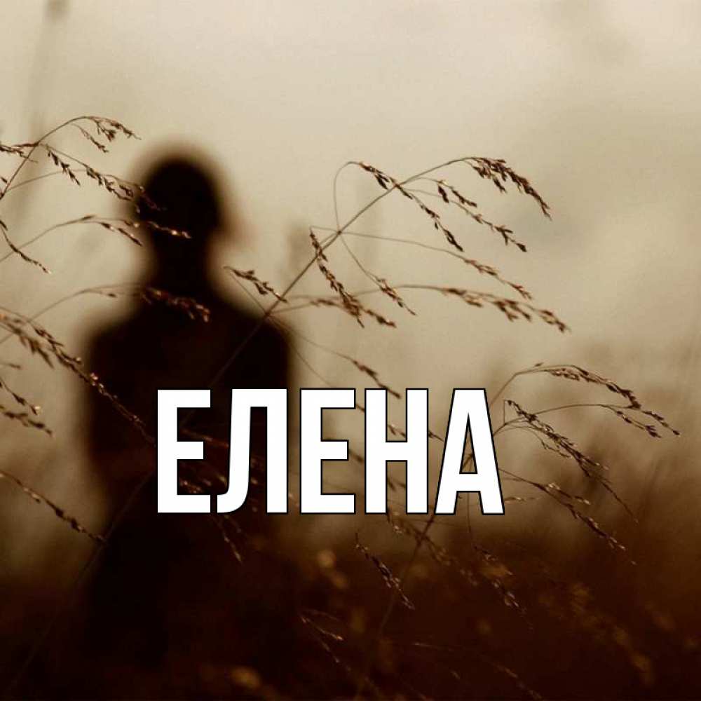 Открытка на каждый день с именем, Елена Главная грусть Прикольная открытка с пожеланием онлайн скачать бесплатно 