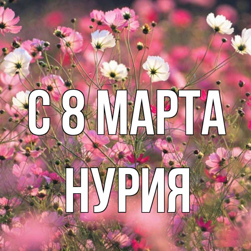 Открытки с именами нурия