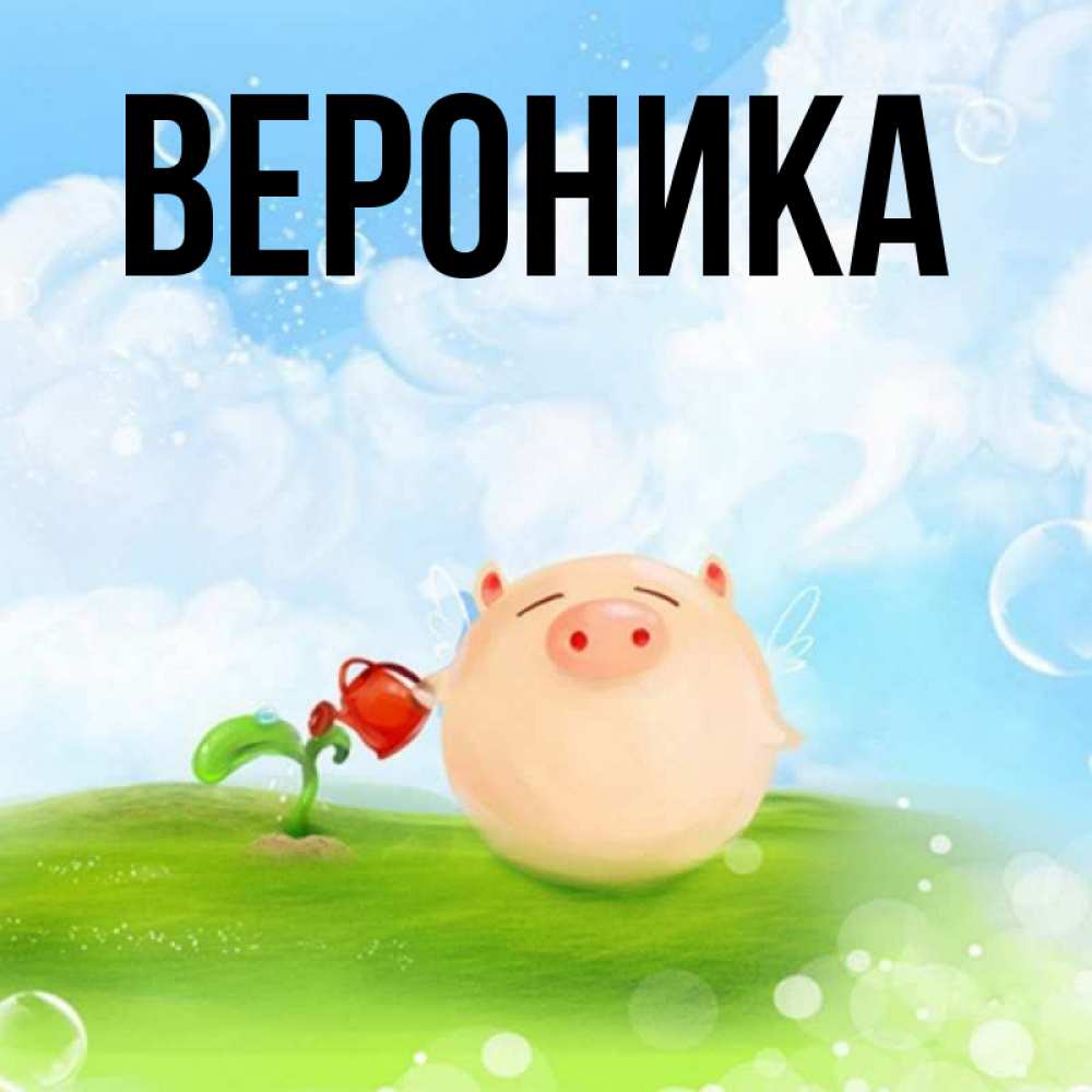 Про вову, картинка с именем вероника