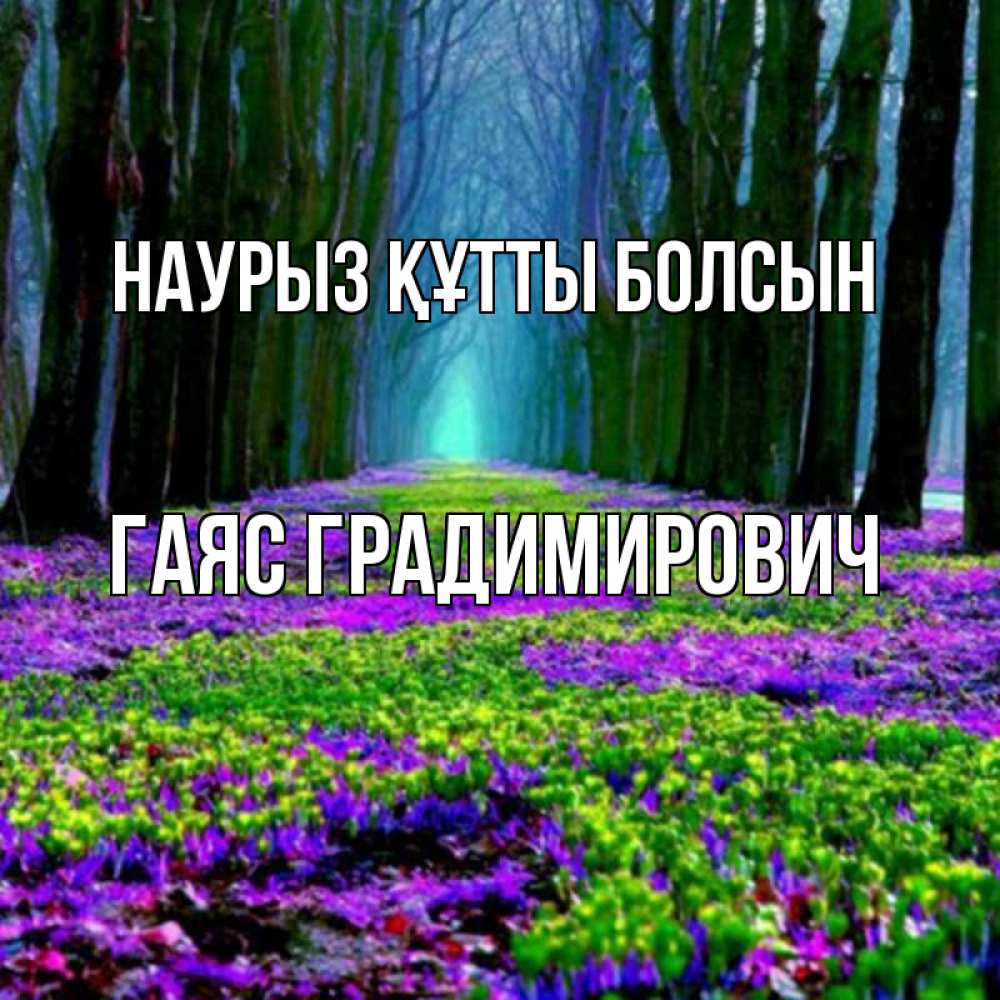Картинка Наурыз құтты болсын, Гаяс Градимирович