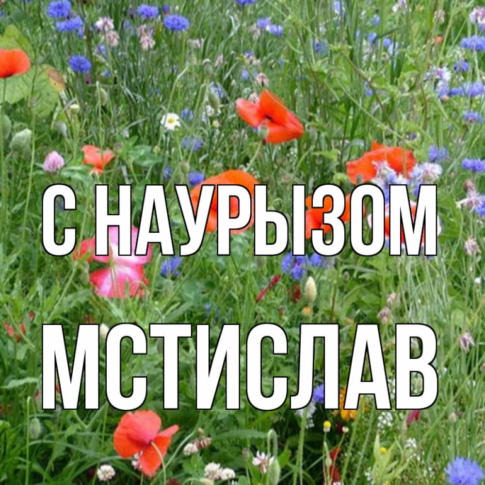 Открытка на каждый день с именем, Мстислав С наурызом праздник весны наурыз супер открытка Прикольная открытка с пожеланием онлайн скачать бесплатно 