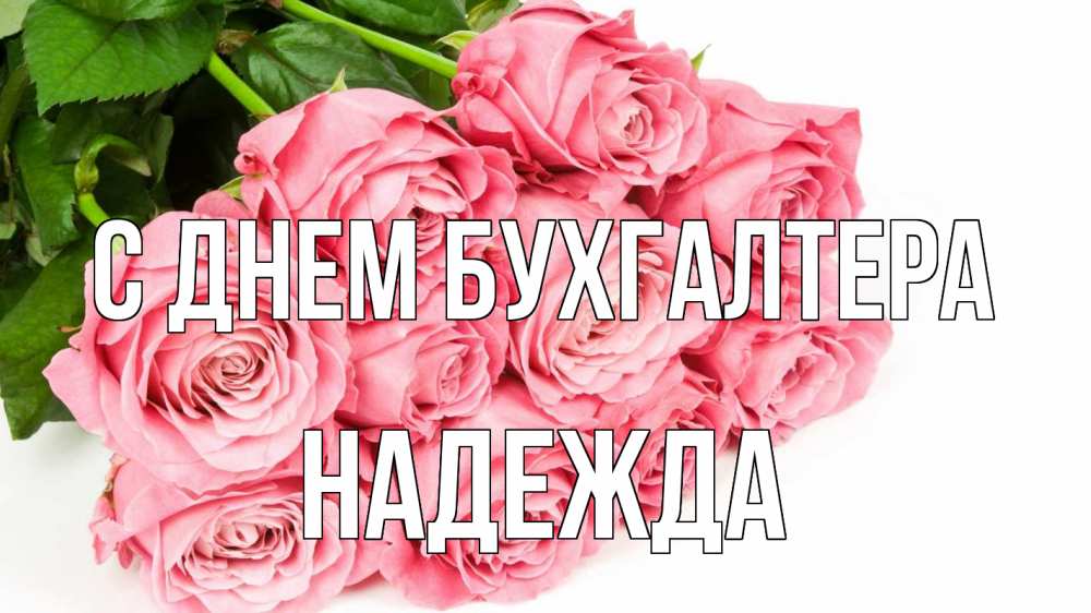 Открытка на каждый день с именем, Надежда С днем бухгалтера с днем бухгалтера 2 Прикольная открытка с пожеланием онлайн скачать бесплатно 