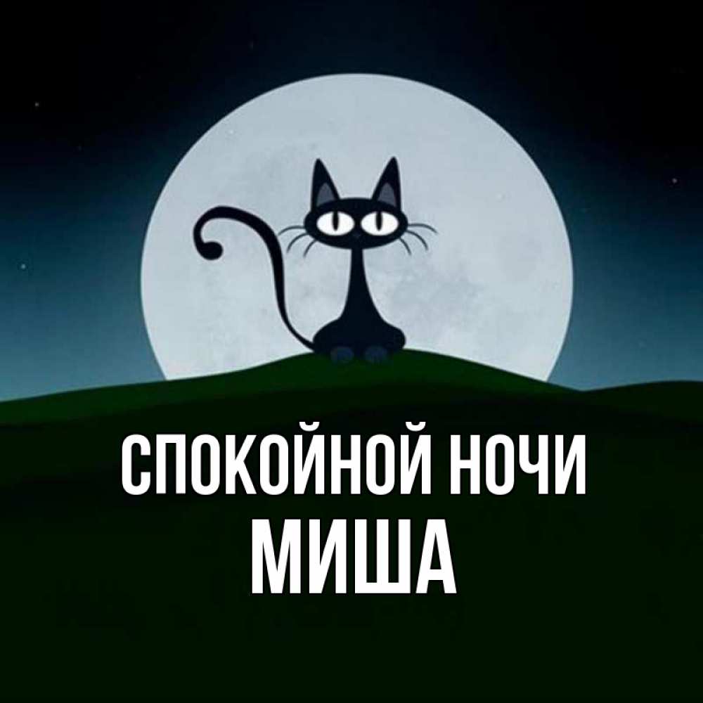 Мишенька спокойной ночи картинки