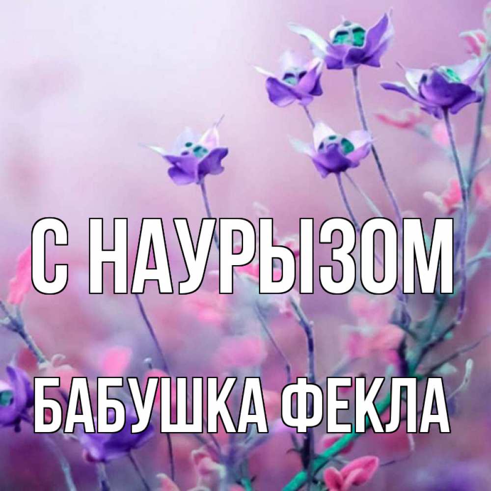 Открытка на каждый день с именем, Бабушка-Фекла С наурызом международный женский день 2 Прикольная открытка с пожеланием онлайн скачать бесплатно 