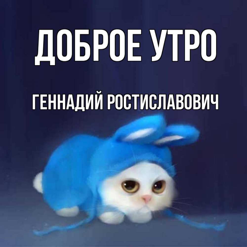 Картинки доброе утро геночка