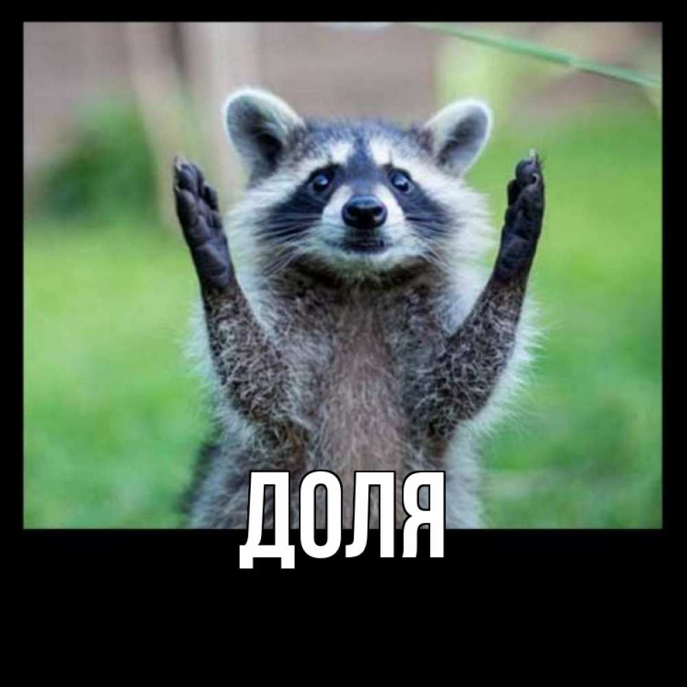Открытка на каждый день с именем, Доля Главная милые животные Прикольная открытка с пожеланием онлайн скачать бесплатно 