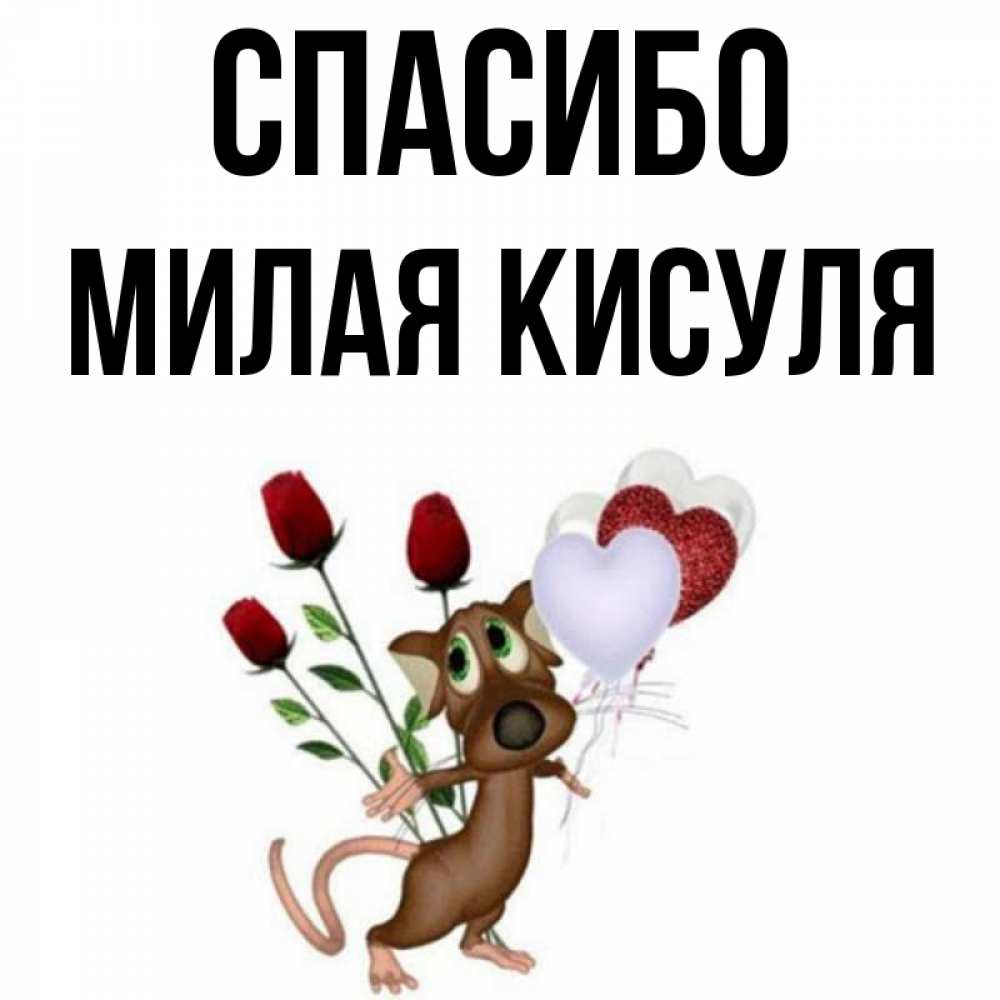 картинка спасибо кисуль отличие сложного
