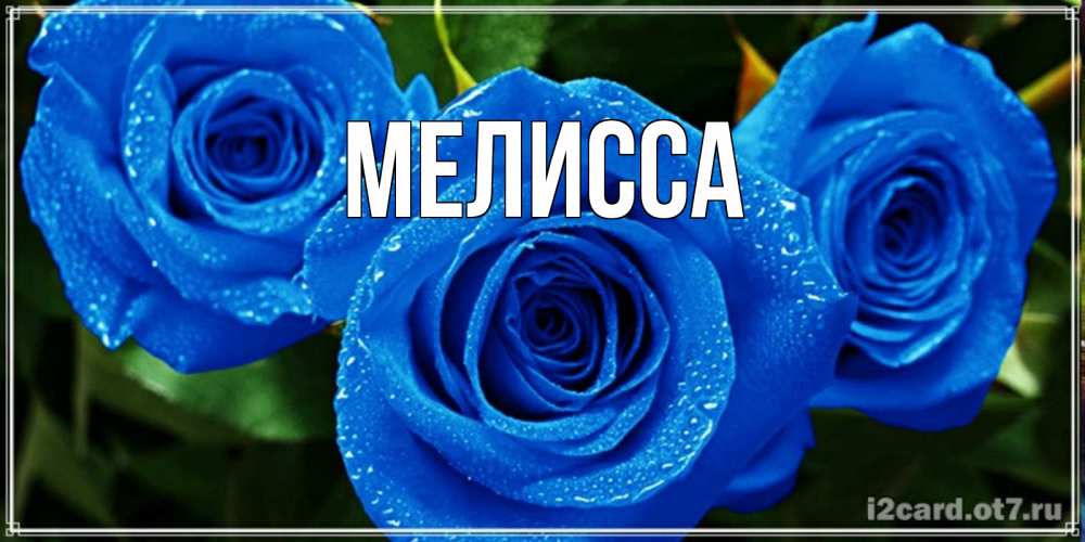 Картинка  с именем , Мелисса