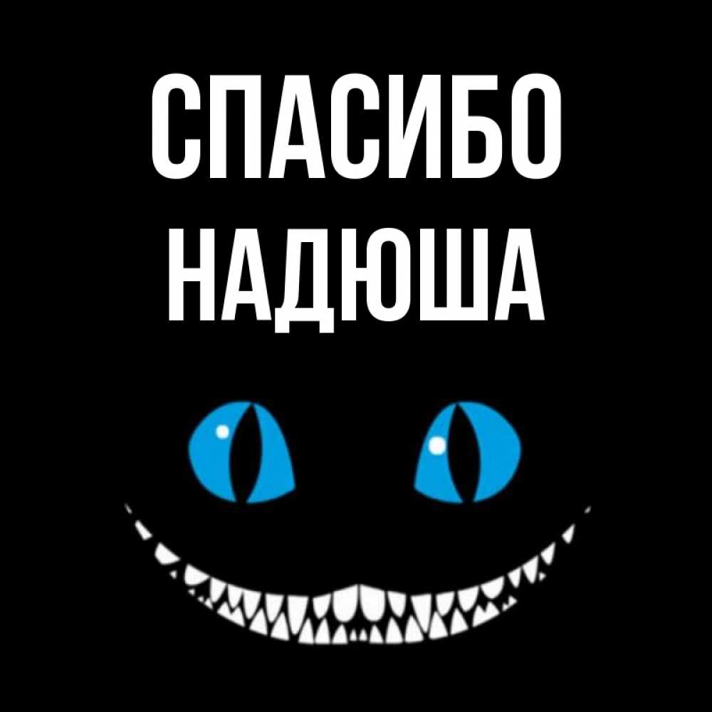 Спасибо надюша картинки