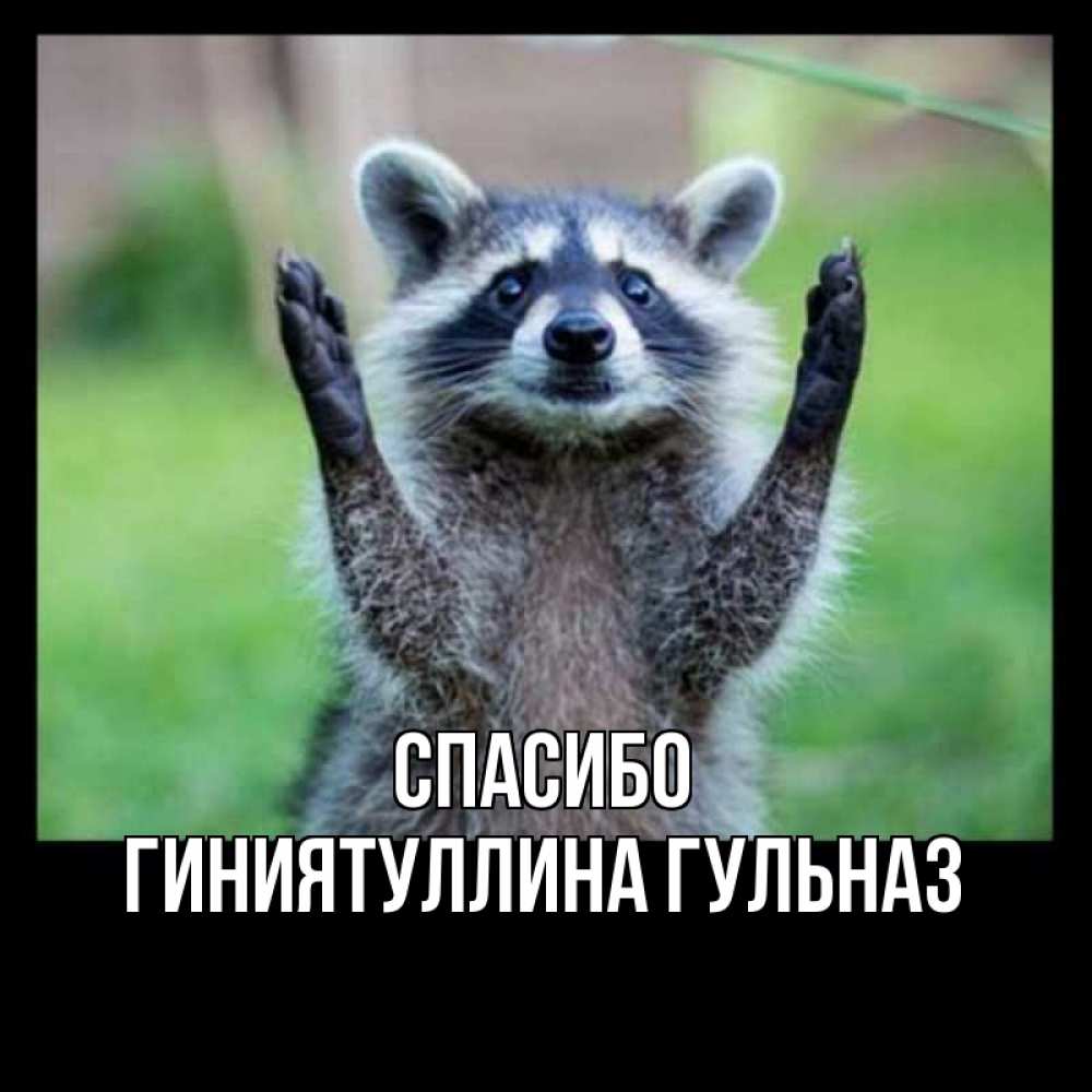 Открытка с именем, Гиниятуллина Гульназ, Спасибо