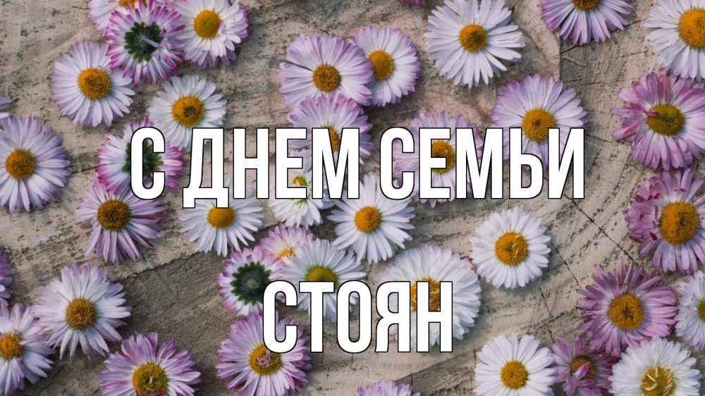 Открытка на каждый день с именем, Стоян С днем семьи с днем семьи Прикольная открытка с пожеланием онлайн скачать бесплатно 