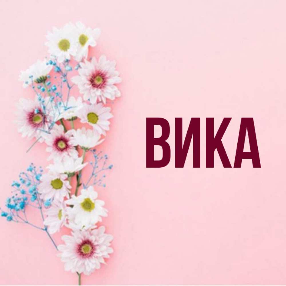 Дизайн имени вика