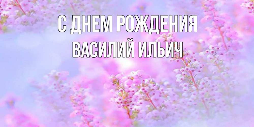 Картинка С днем рождения, Василий Ильич
