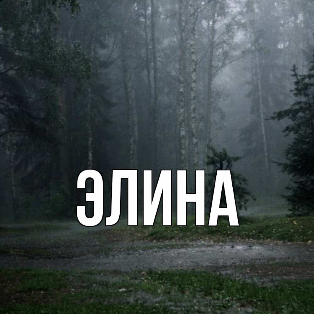 Открытка на каждый день с именем, Элина Главная одна и плохо мне Прикольная открытка с пожеланием онлайн скачать бесплатно 