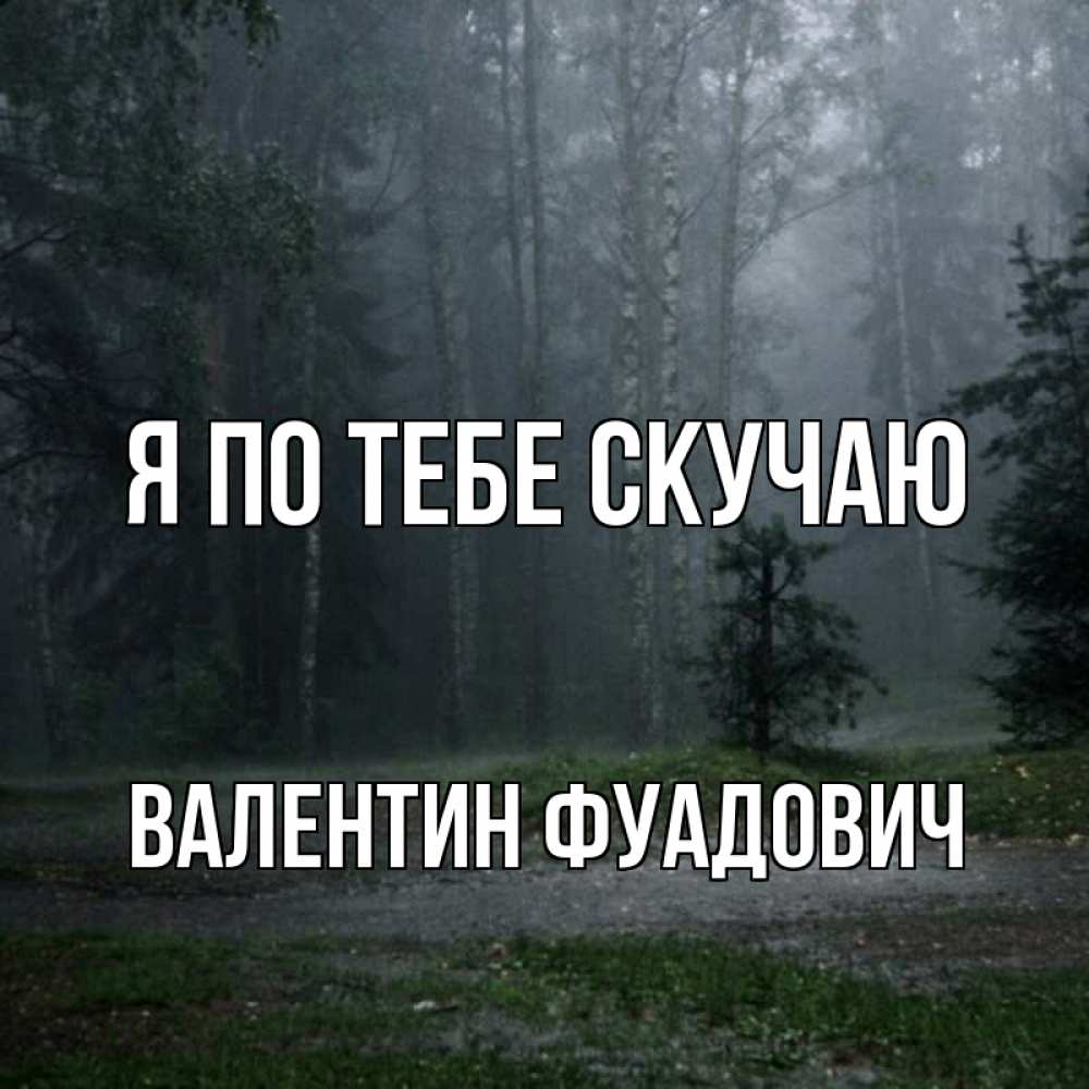 Картинка Я по тебе скучаю, Валентин Фуадович