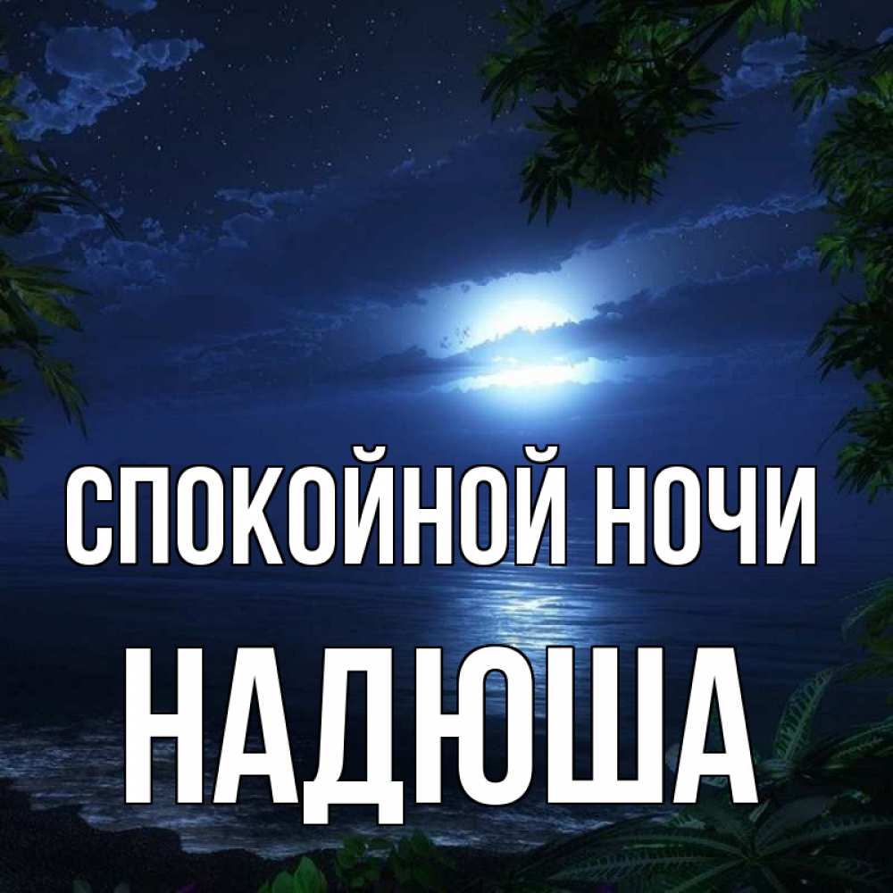 Доброй Ночи Надюша