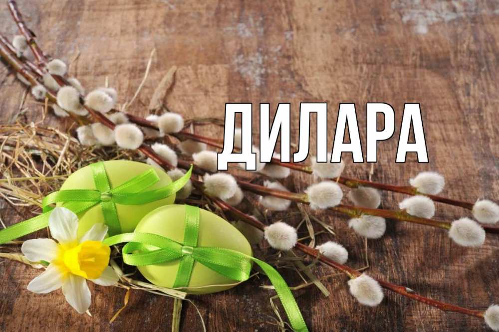 Открытка на каждый день с именем, Дилара Главная верба Прикольная открытка с пожеланием онлайн скачать бесплатно 