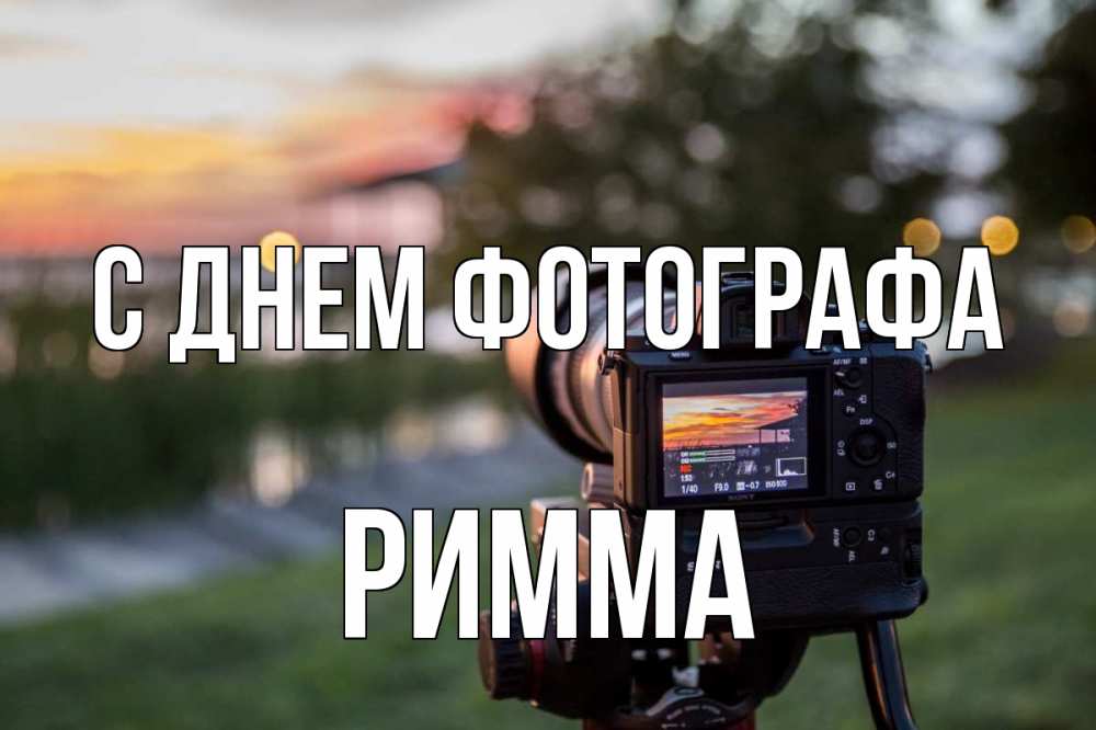 Открытка на каждый день с именем, Римма С днем фотографа с днем фотографа Прикольная открытка с пожеланием онлайн скачать бесплатно 