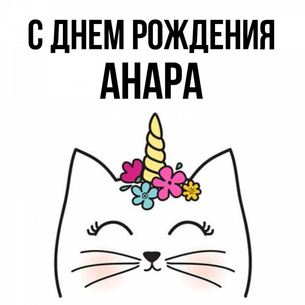 С Днем Рождения Анара Картинки